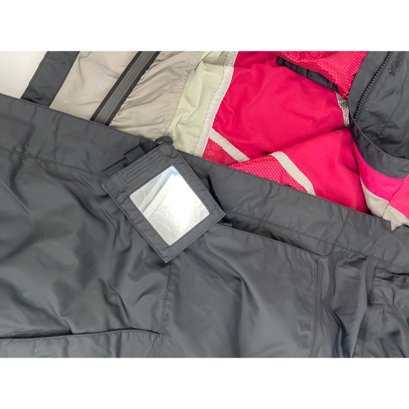 Women's Burton Black Ski Snowboard Jacket Hooded Active Lining System Size Lrg - Picture 13 of 16